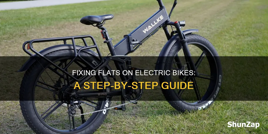 how to fix a flat on an electric bike