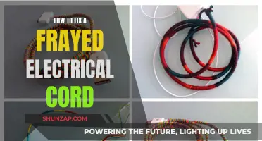Repairing Frayed Electrical Cords: A DIY Guide
