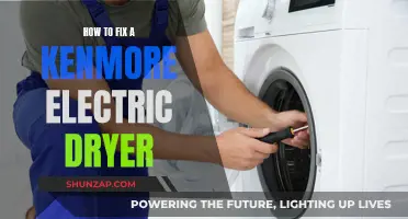 Quickly Fix Your Kenmore Electric Dryer at Home