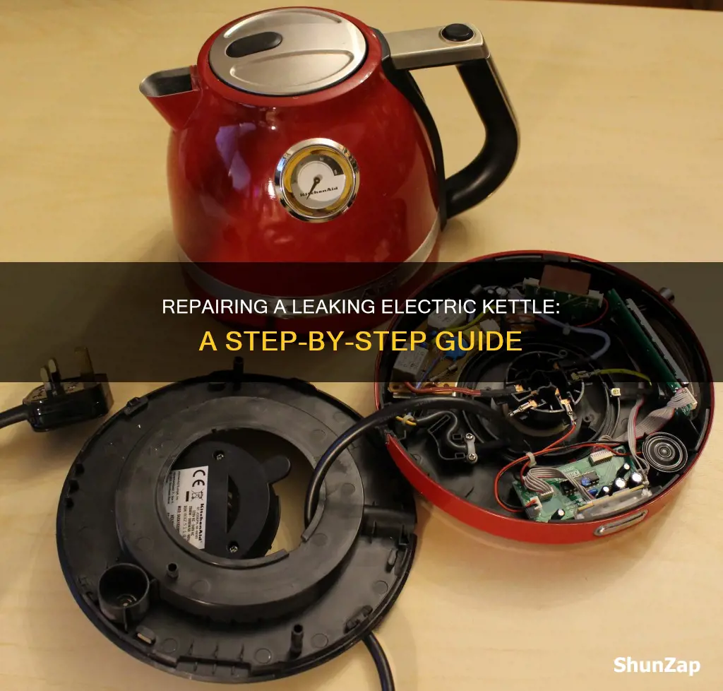 how to fix a leaking electric kettle