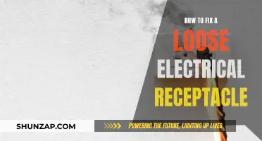 Firming Up: Fixing a Loose Electrical Receptacle