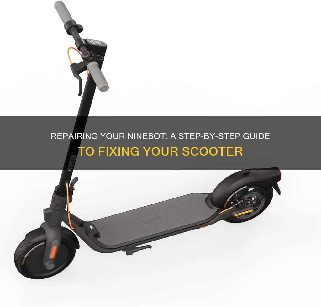 how to fix a ninebot electric scooter