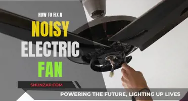 Fixing Noisy Electric Fans: A Step-by-Step Guide