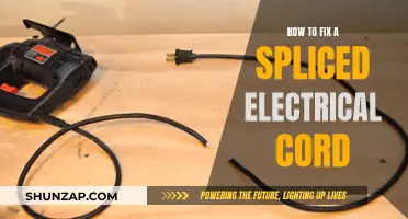 Repairing a Spliced Electrical Cord: A Step-by-Step Guide