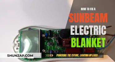 Repairing Your Sunbeam Electric Blanket: A Step-by-Step Guide