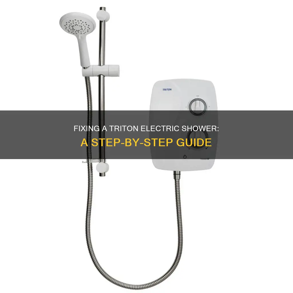 how to fix a triton electric shower
