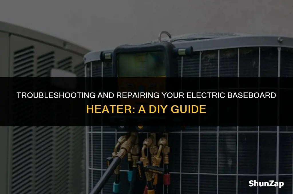 how to fix an electric baseboard heater