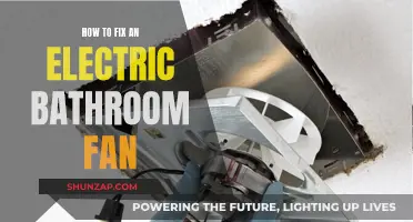 Fixing Your Electric Bathroom Fan: A Step-by-Step Guide