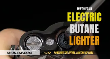 Repairing Your Electric Butane Lighter: A Step-by-Step Guide