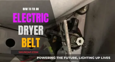 Electric Dryer Belt: DIY Repair and Replacement Guide