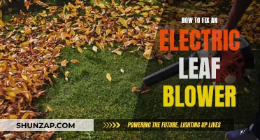 Fixing Electric Leaf Blowers: DIY Troubleshooting Guide