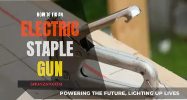 Easy Guide to Fixing Your Electric Staple Gun