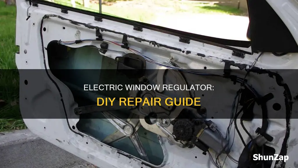how to fix an electric window regulator