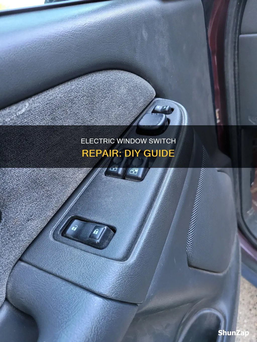 how to fix an electric window switch