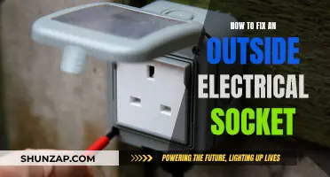 Fixing an Outdoor Electrical Socket: A DIY Guide