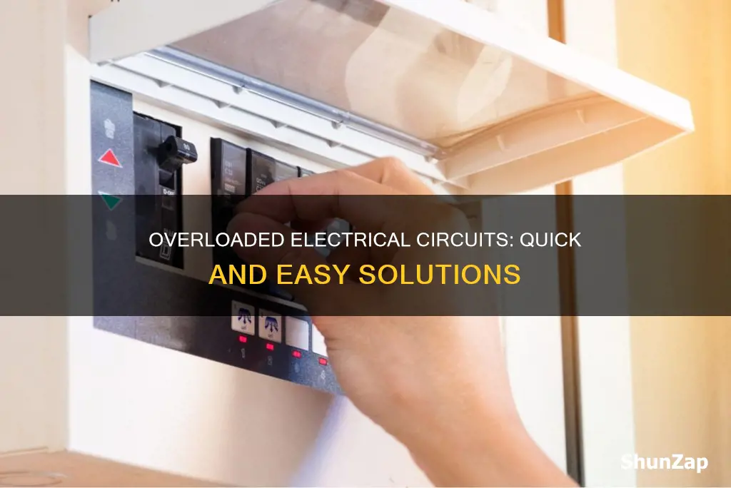 how to fix an overloaded electrical circuit