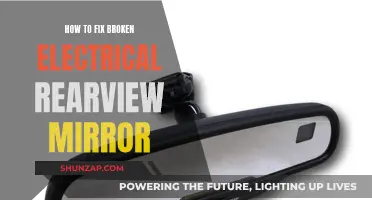 Fixing Your Electrical Rearview Mirror: DIY Guide