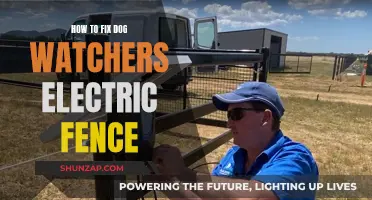 Fixing Electric Fences: A Guide for Dog Watchers