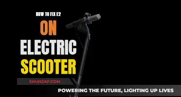 Troubleshooting Guide: Fix E2 Error on Your Electric Scooter