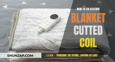 Repairing Electric Blankets: Fixing Cut Coils