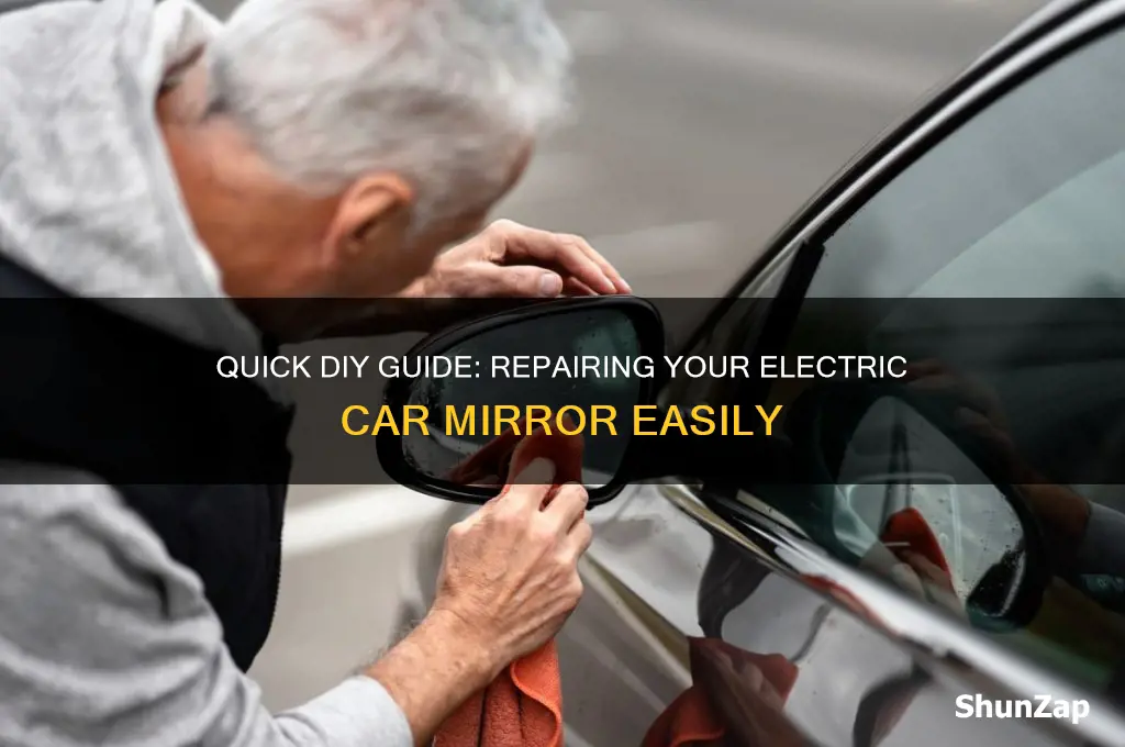 how to fix electric car mirror