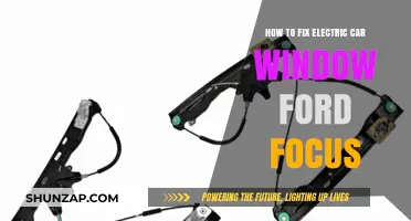 Fixing Ford Focus Electric Car Window: Step-by-Step Repair Guide