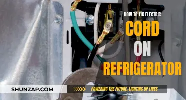 Repairing Your Fridge: Fixing a Damaged Electric Cord