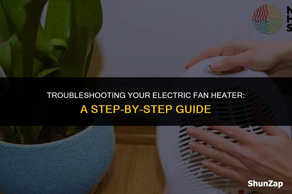 how to fix electric fan heater