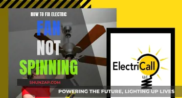 Troubleshooting an Electric Fan That Won't Spin