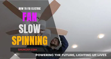 Troubleshooting Electric Fans: Fixing Slow Spin Issues