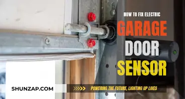 Garage Door Sensor Repair: A DIY Guide
