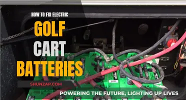 Repairing Electric Golf Cart Batteries: A Step-by-Step Guide