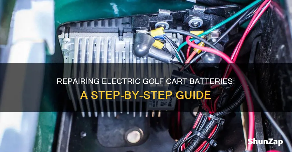 how to fix electric golf cart batteries