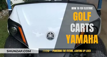 Fixing Yamaha Electric Golf Carts: DIY Guide