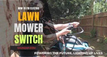 Fixing Your Lawn Mower: Switch Repair Guide