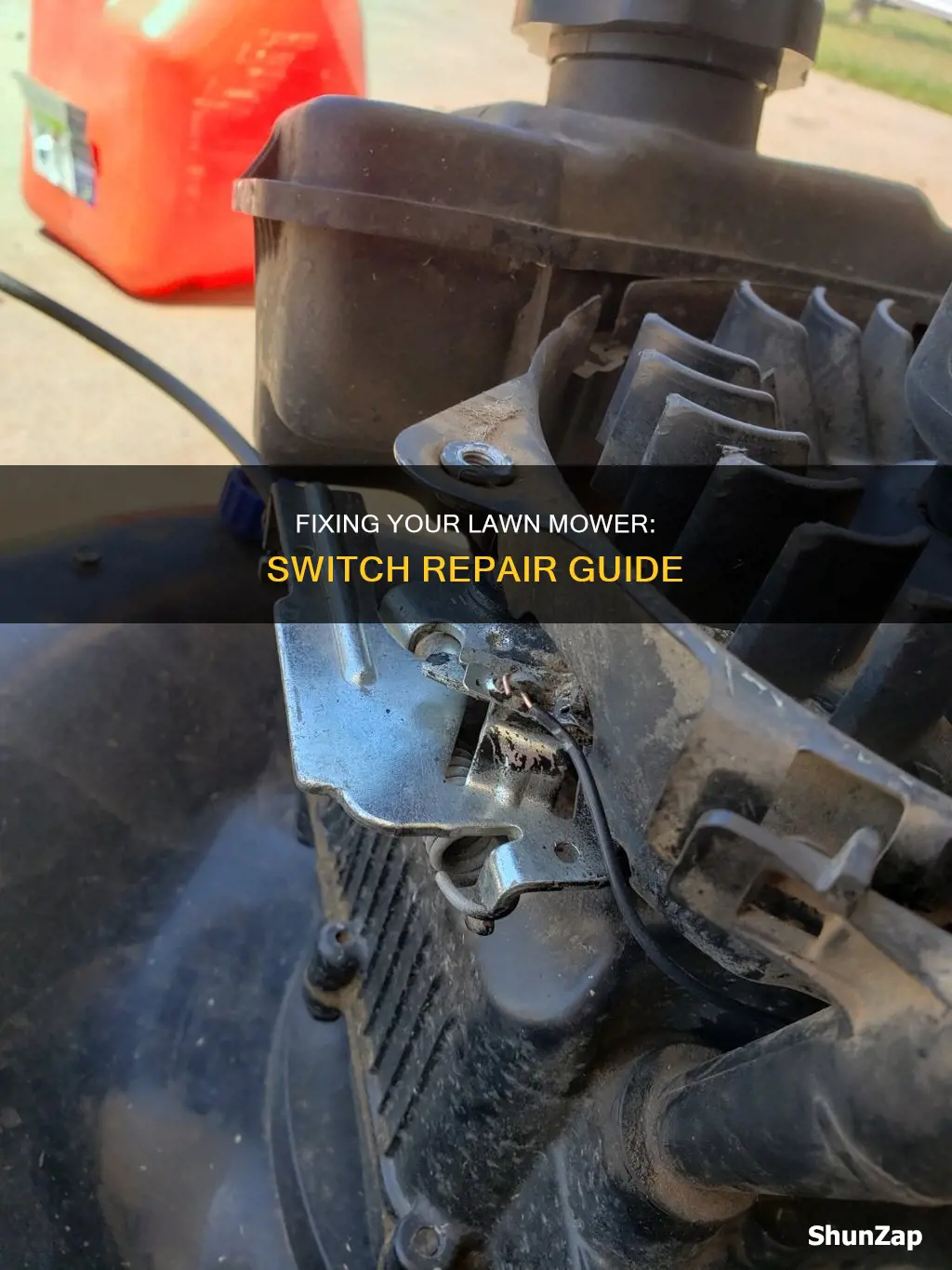 how to fix electric lawn mower switch