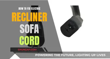 Easy Electric Recliner Sofa Cord Repair Guide