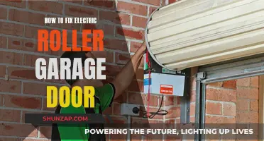 Electric Roller Garage Door Repair: A Step-by-Step Guide