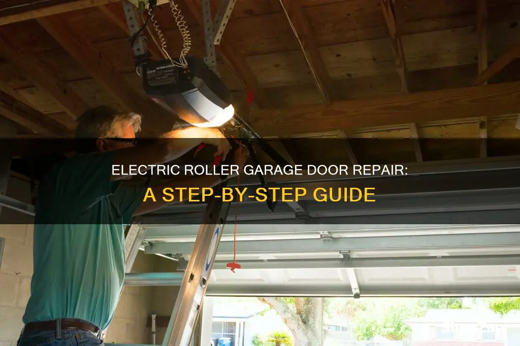 how to fix electric roller garage door