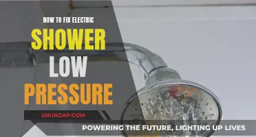 Fixing Electric Showers: Low Pressure Solutions