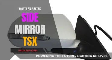 Fixing TSX Electric Side Mirrors: DIY Guide