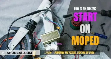 Moped Won't Start? Try These Electric Start Solutions