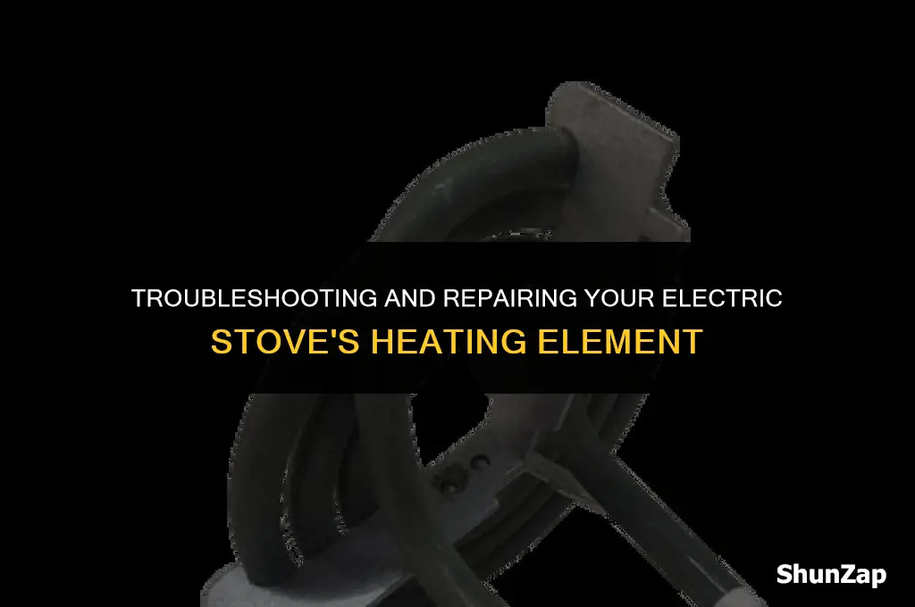 how to fix electric stove heating element