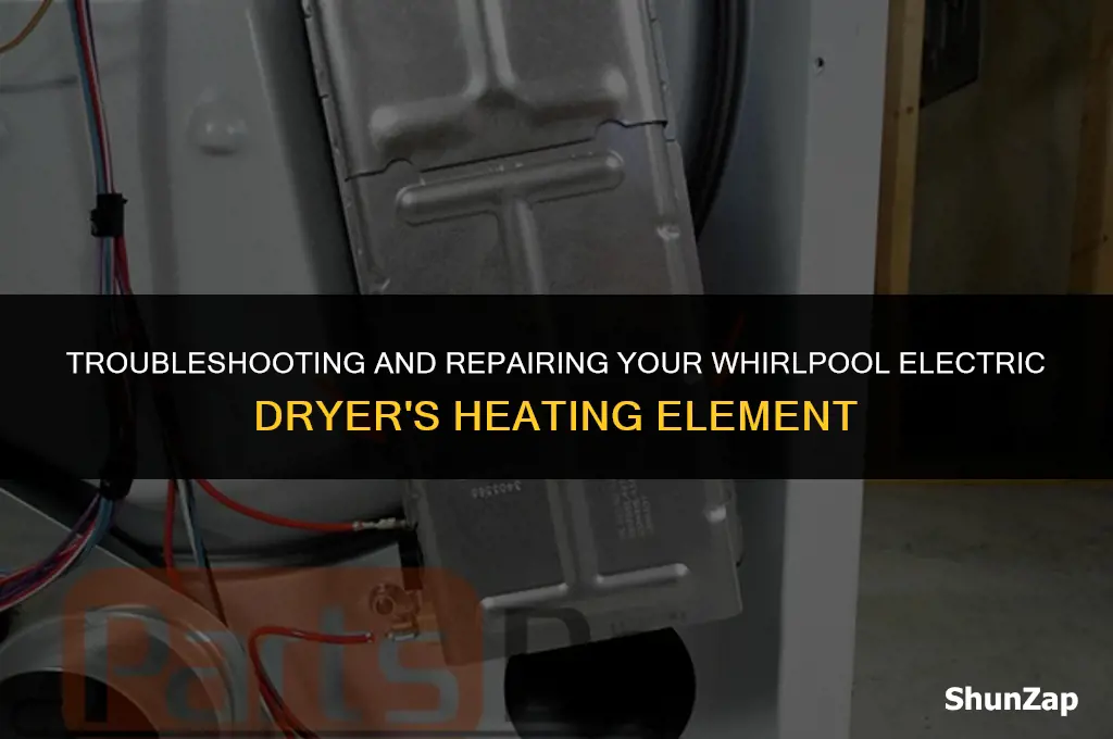 how to fix electric whirlpool heating element
