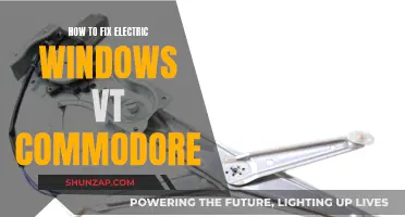 Fixing VT Commodore Electric Windows: DIY Guide