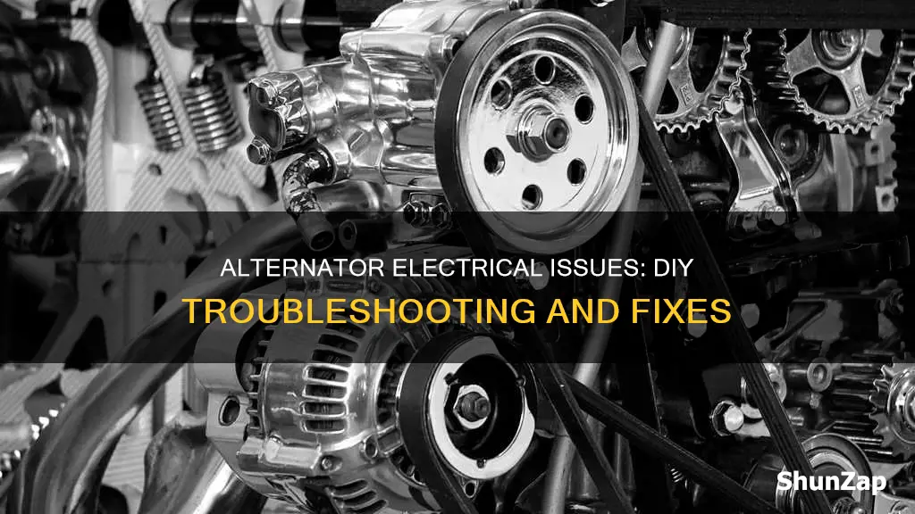 how to fix electrical problem with alternator