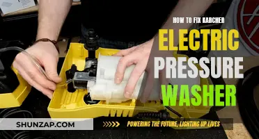 Fixing Your Karcher Electric Pressure Washer: DIY Guide