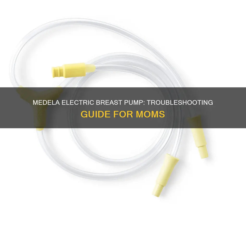 how to fix medela electric breast pump
