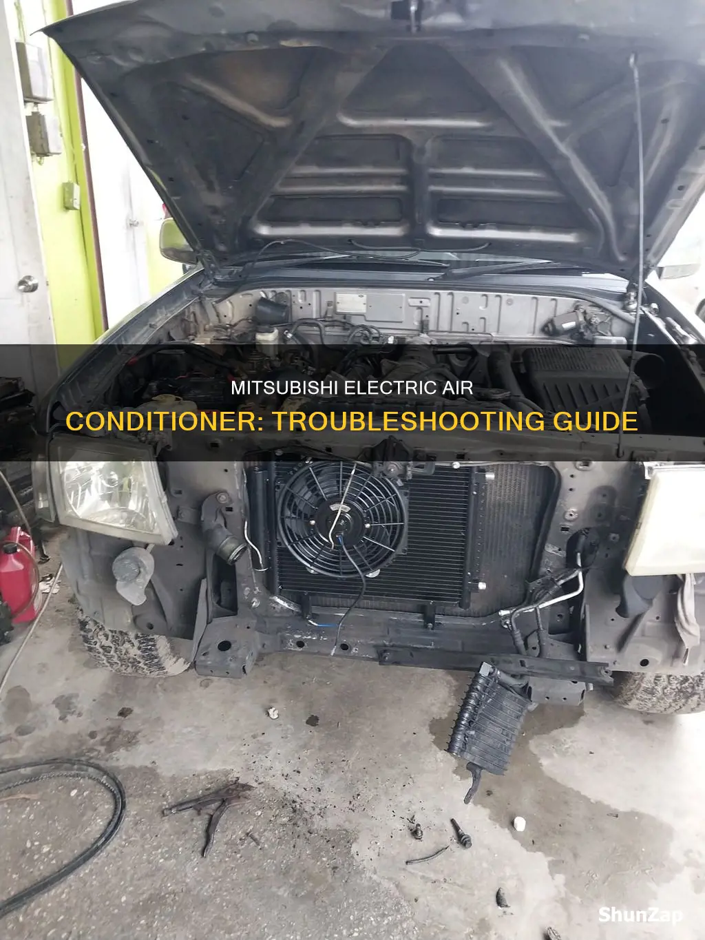 how to fix mitsubishi electric air conditioner