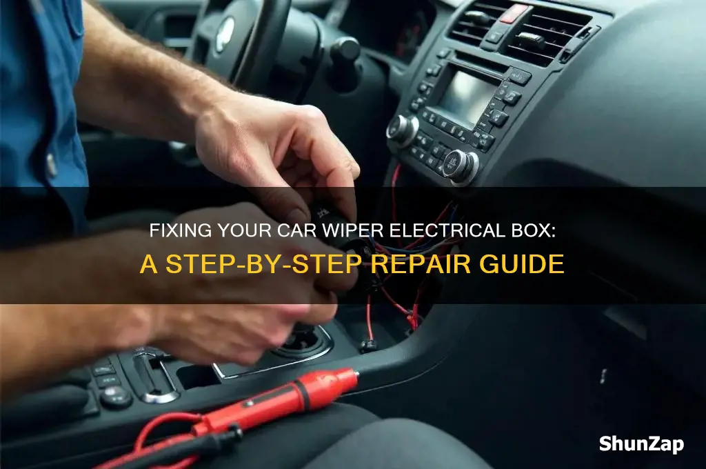 how to fix my car wiper electrical box